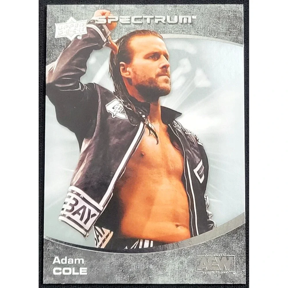 2021 UPPER DECK AEW SPECTRUM ADAM‎ COLE ALL ELITE WRESTLING